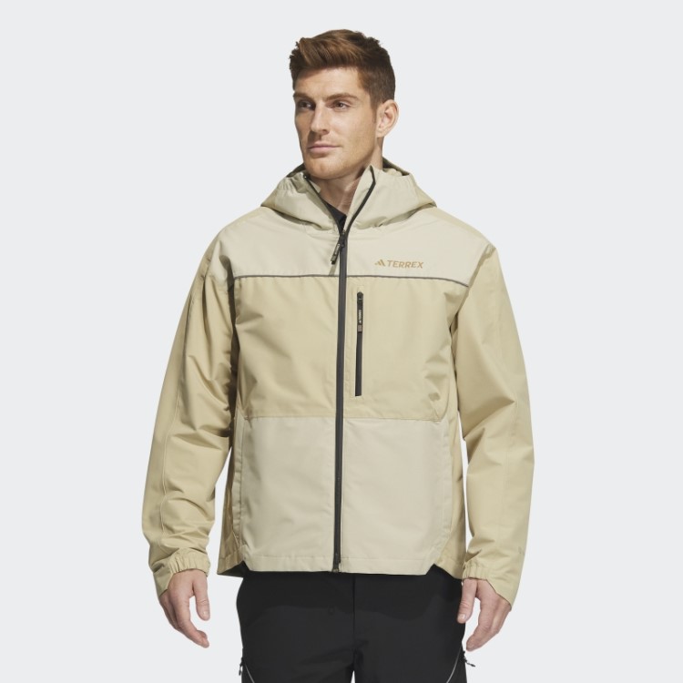 Jaqueta 3 Em 1 Adidas Utilitas Tom Bege