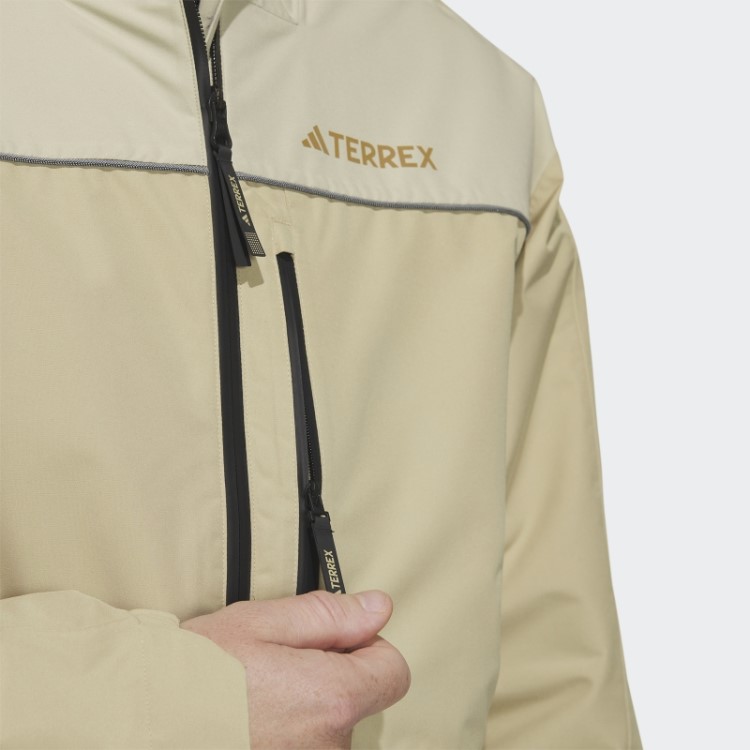 Jaqueta 3 Em 1 Adidas Utilitas Tom Bege
