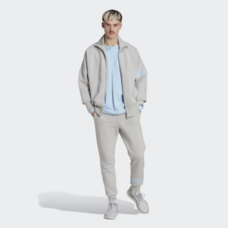 Calça De Moletom Adicolor Neuclassics Cinza Adidas