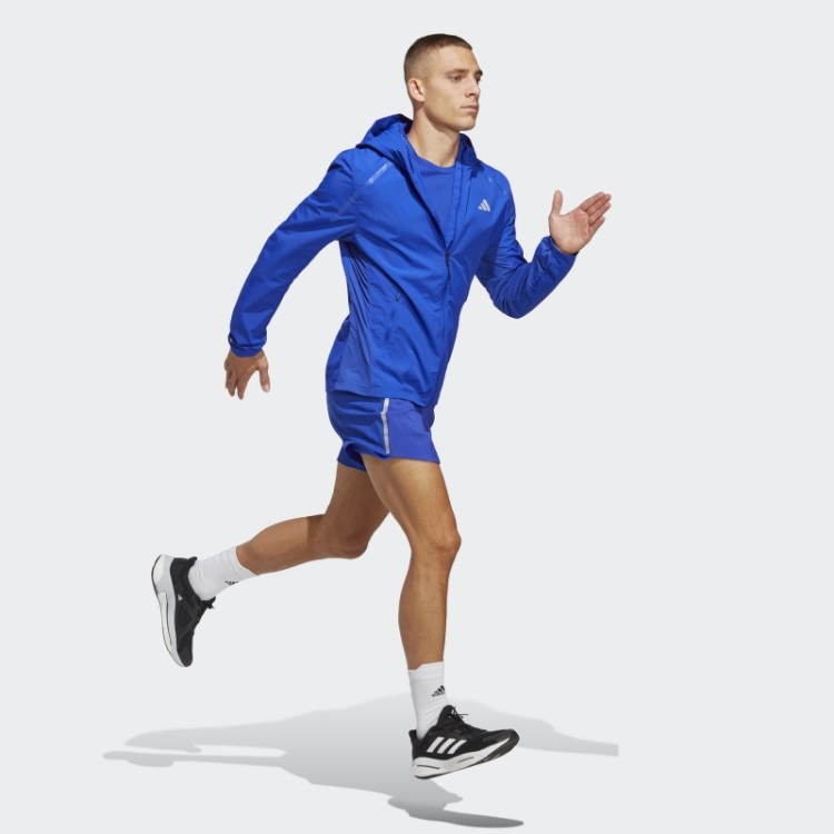 Bermuda De Corrida Azul Adidas Designed 4