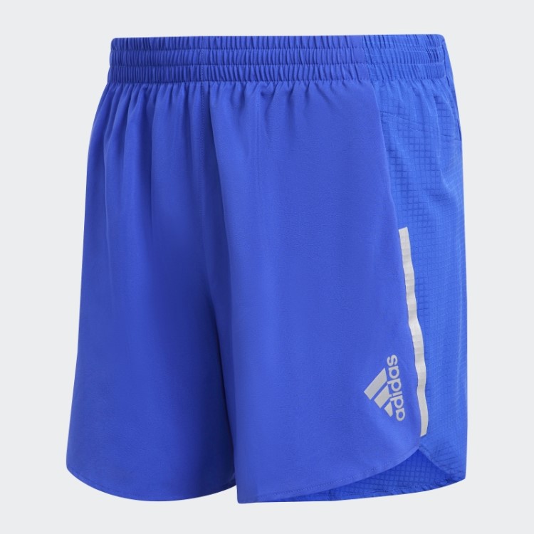 Bermuda De Corrida Azul Adidas Designed 4