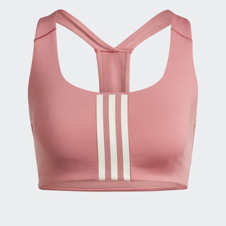 Sutiã Vermelho Powerimpact Training De Suporte Médio Adidas