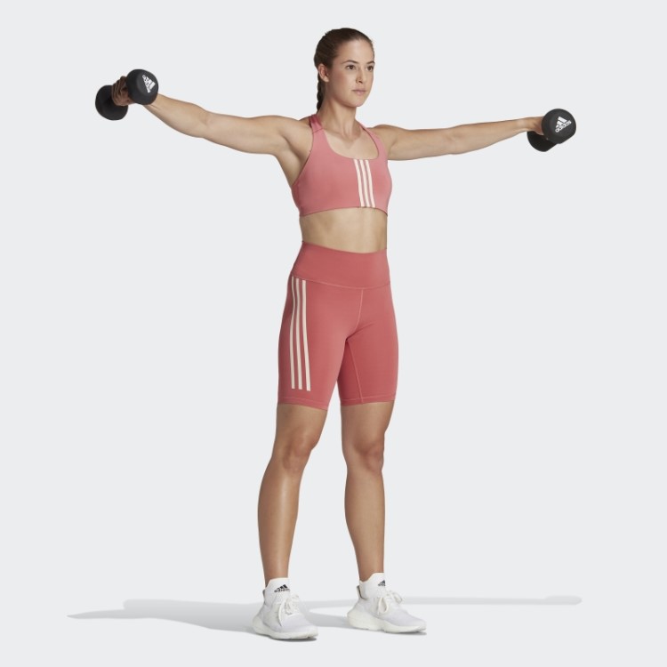 Sutiã De Treinamento De Suporte Médio Powerimpact Vermelho Adidas