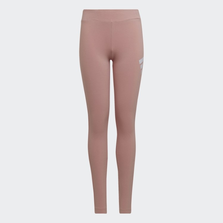 Future Icons Legging De Algodão Com As Três Listras Lilás Adidas