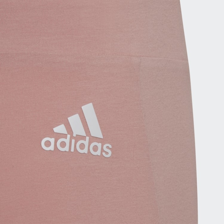 Future Icons Legging De Algodão Com As Três Listras Lilás Adidas