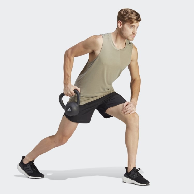 Regata Adidas Projetada Para Treinar Malhas Prateadas Pebble
