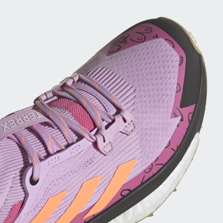 Lilás Terrex Free Hiker 2 Bca Tênis De Caminhada Adidas
