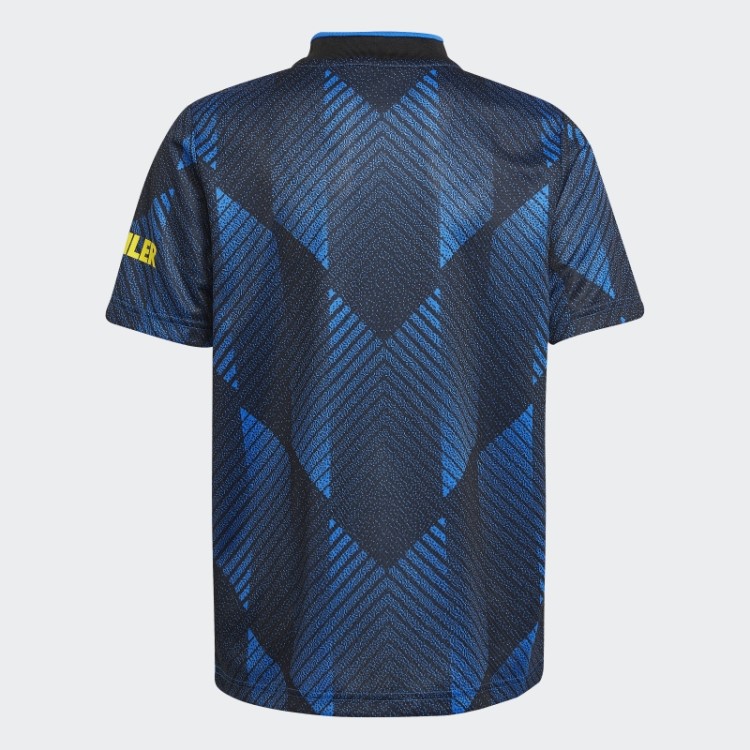 Adidas Manchester United 21/22 Terceira Camisa Azul Brilhante