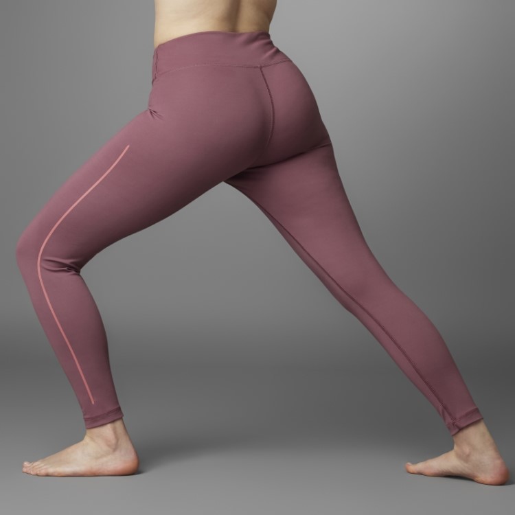 Legging Bordô Autêntico Balance Yoga 7/8 (tamanho Grande) Adidas