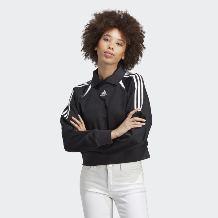 Moletom Adidas Track White Fashion