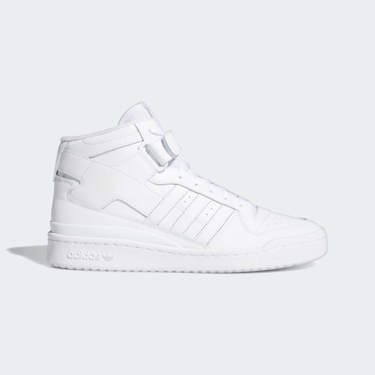 Tênis Branco Forum Mid Adidas Fashion