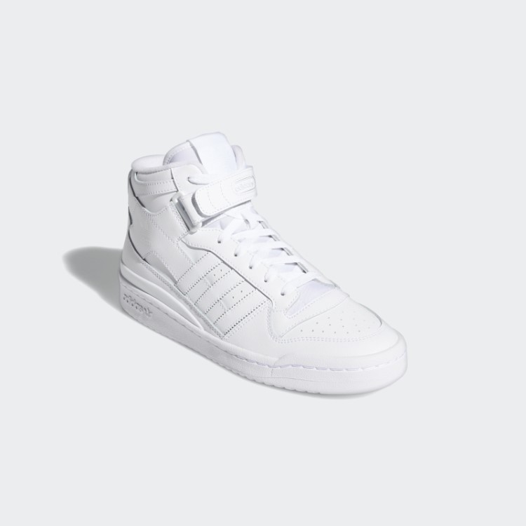Tênis Branco Forum Mid Adidas Fashion