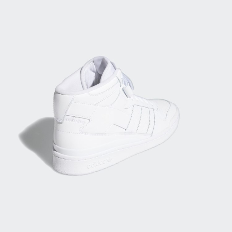 Tênis Branco Forum Mid Adidas Fashion