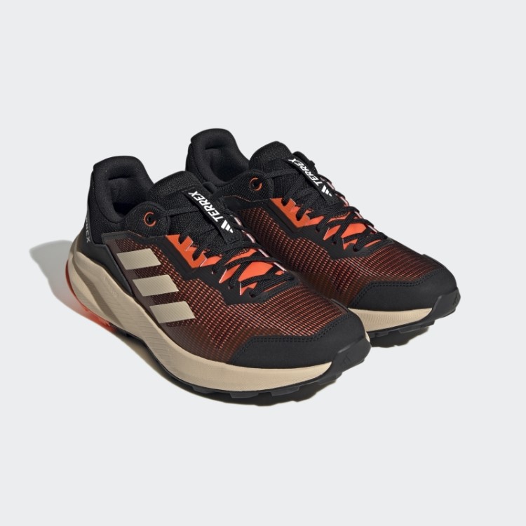 Tênis De Corrida Terrex Trail Rider Laranja Adidas