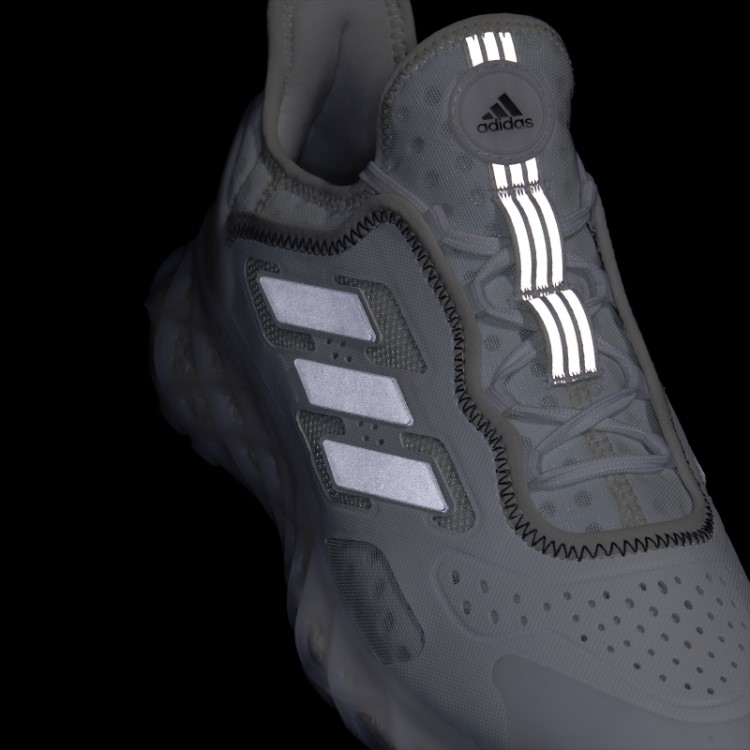 Adidas Web Boost Running Sportswear Estilo De Vida Tênis Cinza
