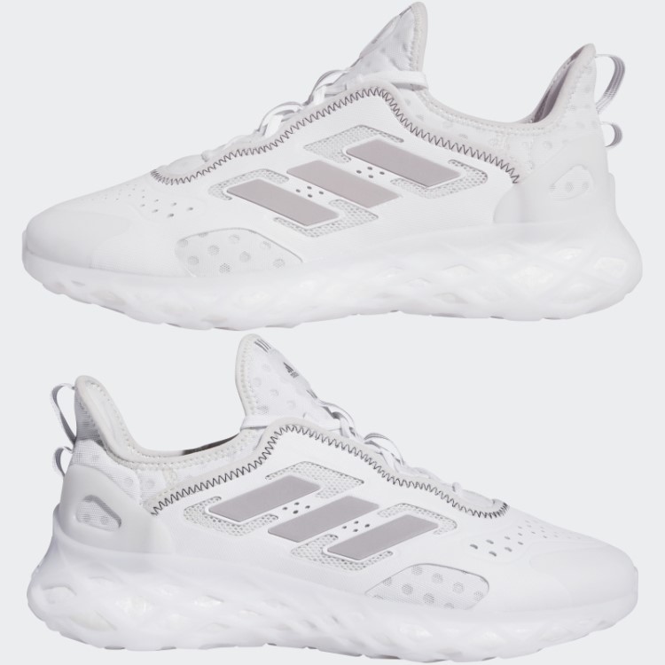 Adidas Web Boost Running Sportswear Estilo De Vida Tênis Cinza