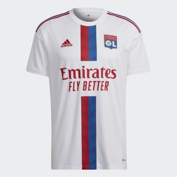 Olympique Lyonnais 22/23 Home Jersey Branco Adidas
