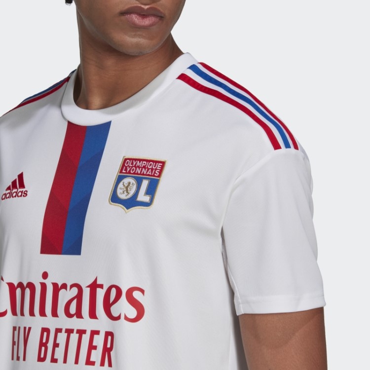 Olympique Lyonnais 22/23 Home Jersey Branco Adidas