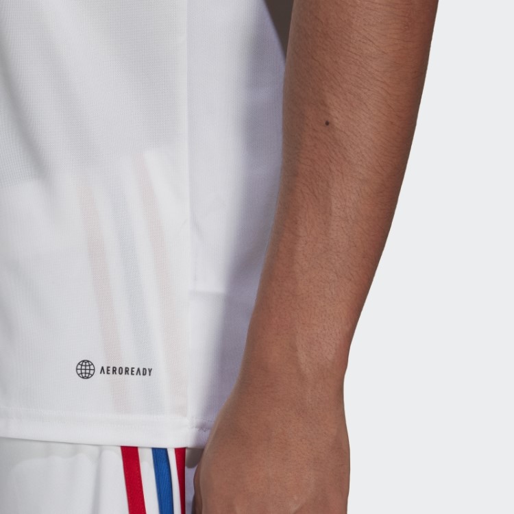Olympique Lyonnais 22/23 Home Jersey Branco Adidas