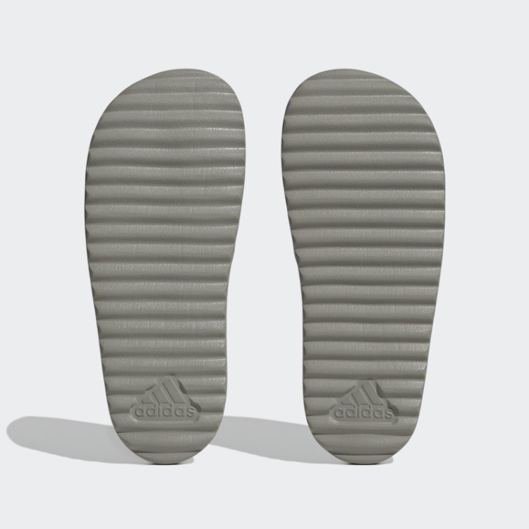Plataforma Adidas Adilette Desliza Seixo De Prata