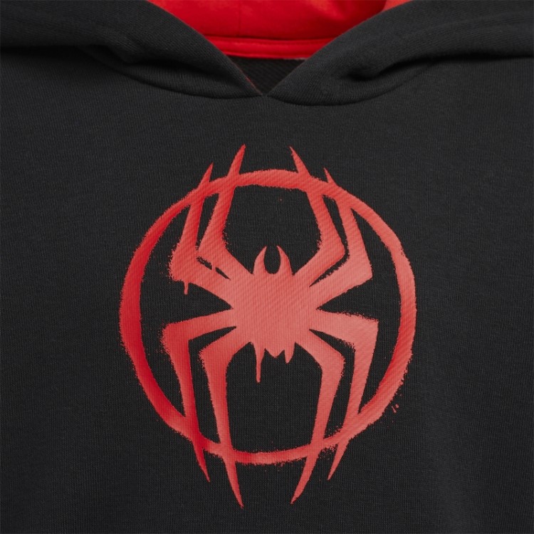 Donovan Mitchell X Marvel's Miles Morales Moletom Preto Adidas