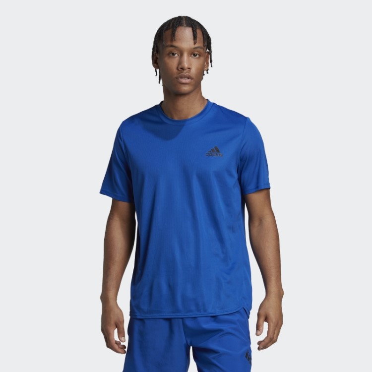 Camiseta Adidas Royal Blue Aeroready Projetada Para O Movimento