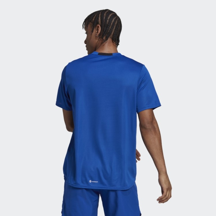 Camiseta Adidas Royal Blue Aeroready Projetada Para O Movimento
