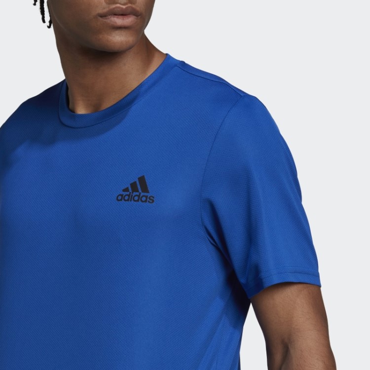 Camiseta Adidas Royal Blue Aeroready Projetada Para O Movimento