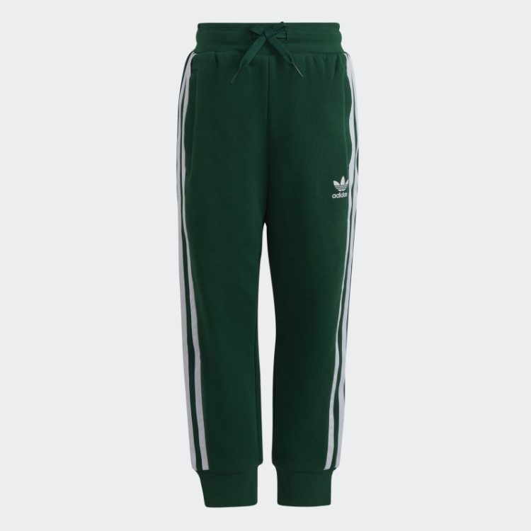 Conjunto De Tripulação Adidas Adicolor Verde Escuro