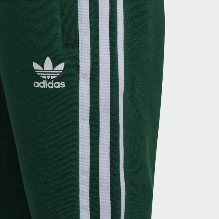 Conjunto De Tripulação Adidas Adicolor Verde Escuro