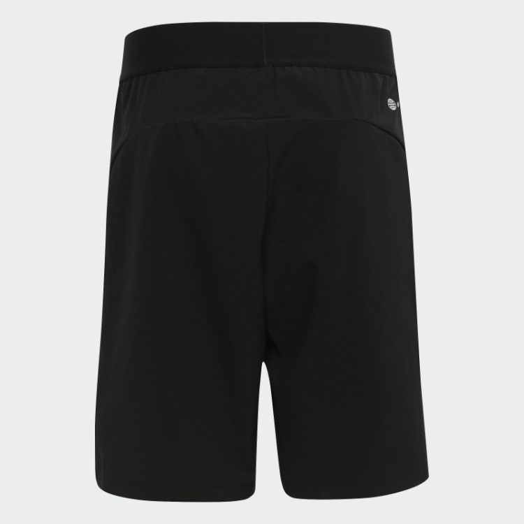 Short Adidas Train Icons Com Logo Aeroready Preto
