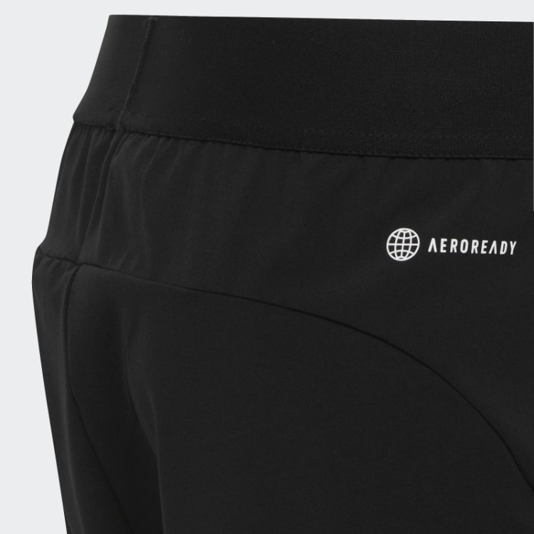 Short Adidas Train Icons Com Logo Aeroready Preto