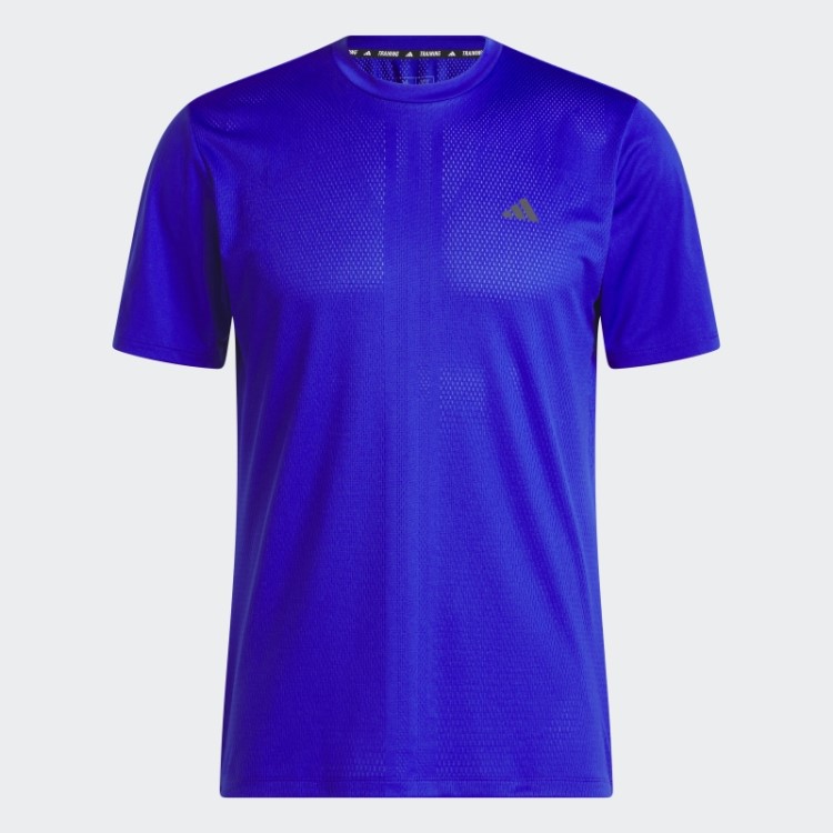 Camiseta De Treino Azul Adidas Hiit Engineered