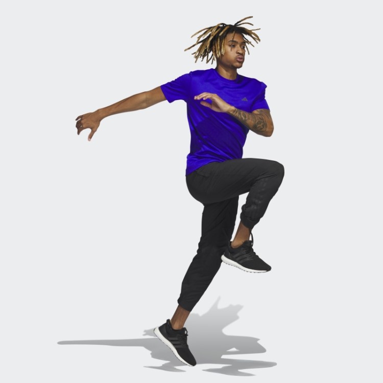 Camiseta De Treino Azul Hiit Projetada Adidas
