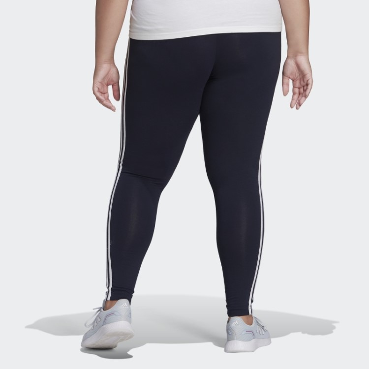 Legging Com As Três Listras Ink Adidas Essentials (tamanho Grande)