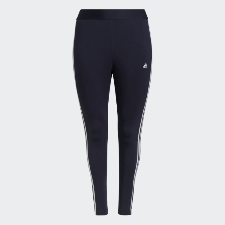 Legging Com As Três Listras Ink Adidas Essentials (tamanho Grande)