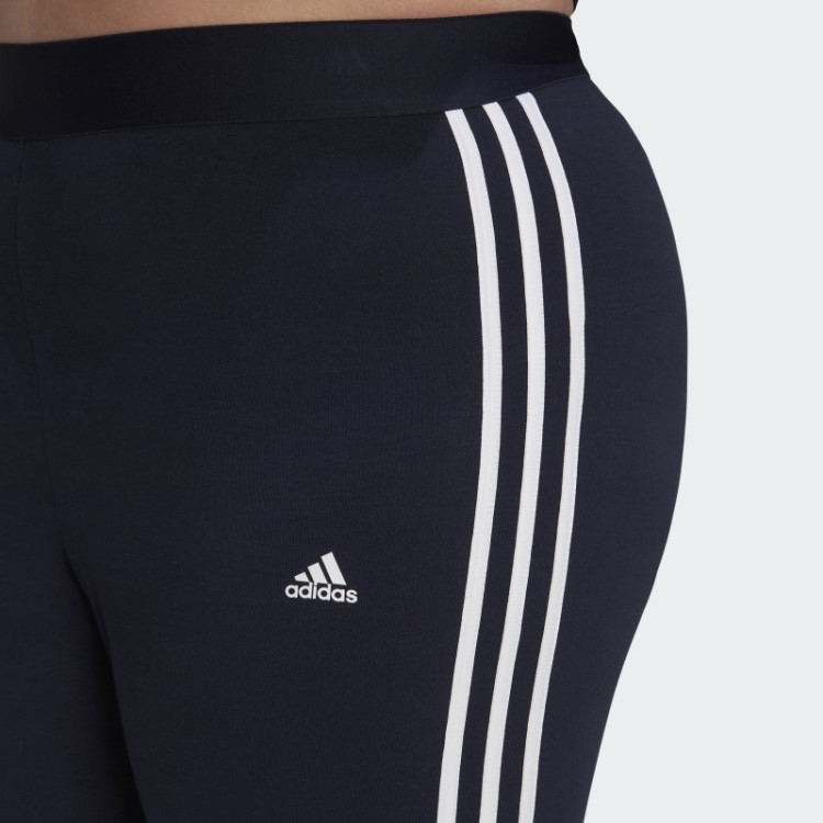 Legging Com As Três Listras Ink Adidas Essentials (tamanho Grande)