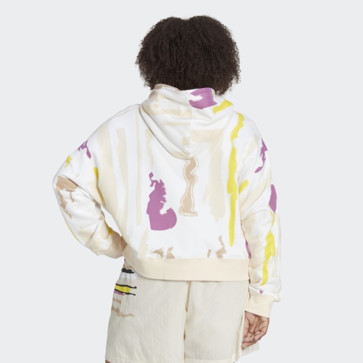 Moletom Com Capuz (tamanho Grande) Adidas Multicolor