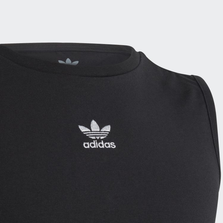Regata Preta Adidas Adicolor Cropped