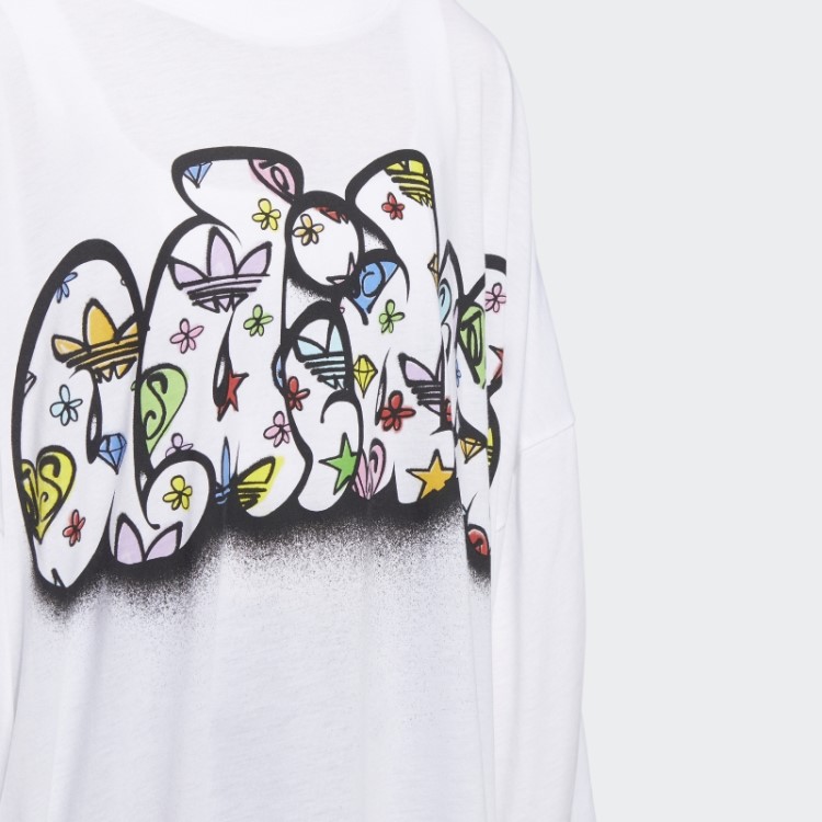 Vestido Jeremy Scott Branco Adidas