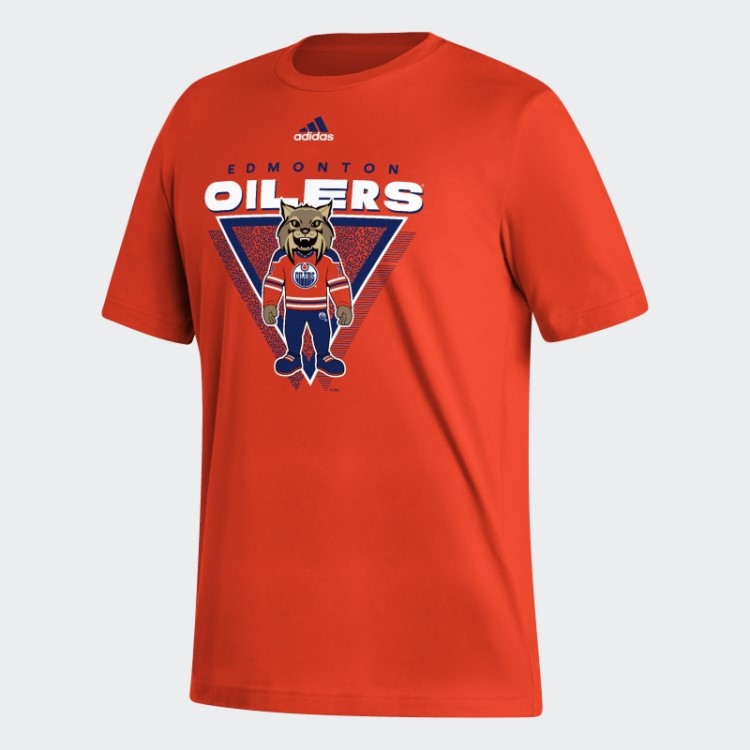 Camiseta Laranja Oilers Playmaker Adidas