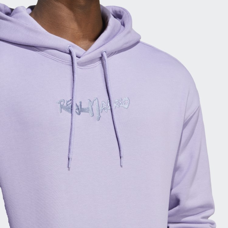 Moletom Lilás Real Madrid Adidas