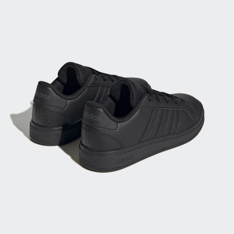 Tênis Adidas Grand Court Lifestyle Com Cadarço Cinza
