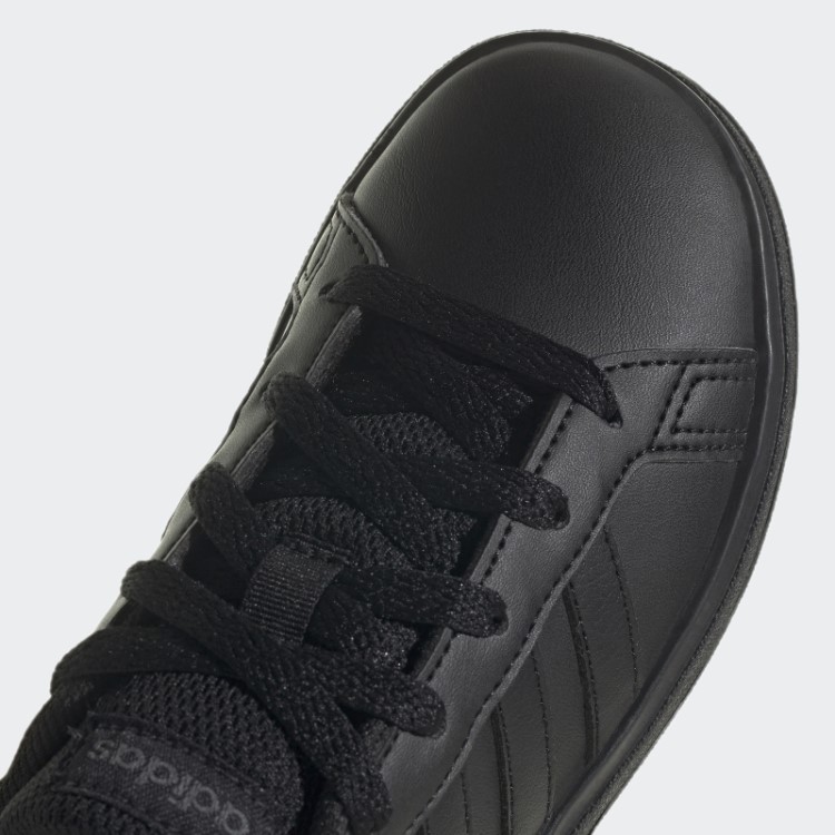 Tênis Adidas Grand Court Lifestyle Com Cadarço Cinza