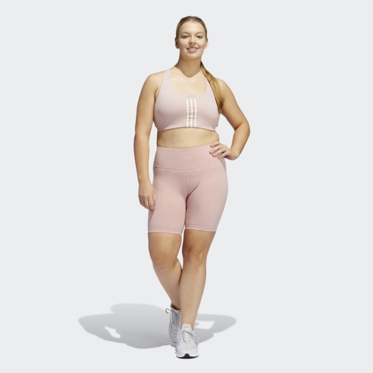 Leggings Curtas Optime Training Bike Malve Mel Adidas