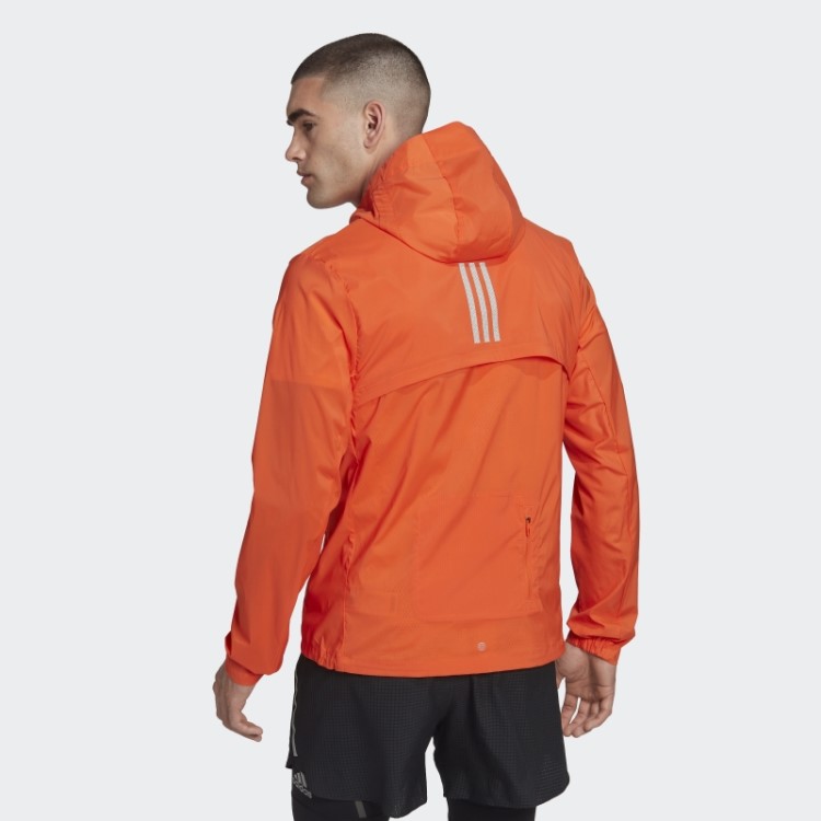 Jaqueta Laranja Adidas Marathon