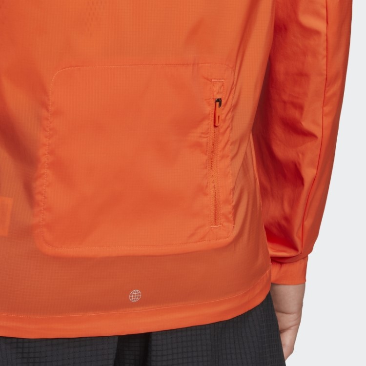 Jaqueta Laranja Adidas Marathon