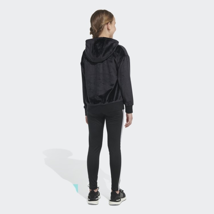 Moletom Com Capuz De Lã Aconchegante Adidas