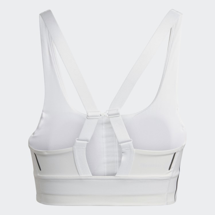 Powerimpact Luxe Training Sutiã Hiit De Suporte Médio Branco Adidas
