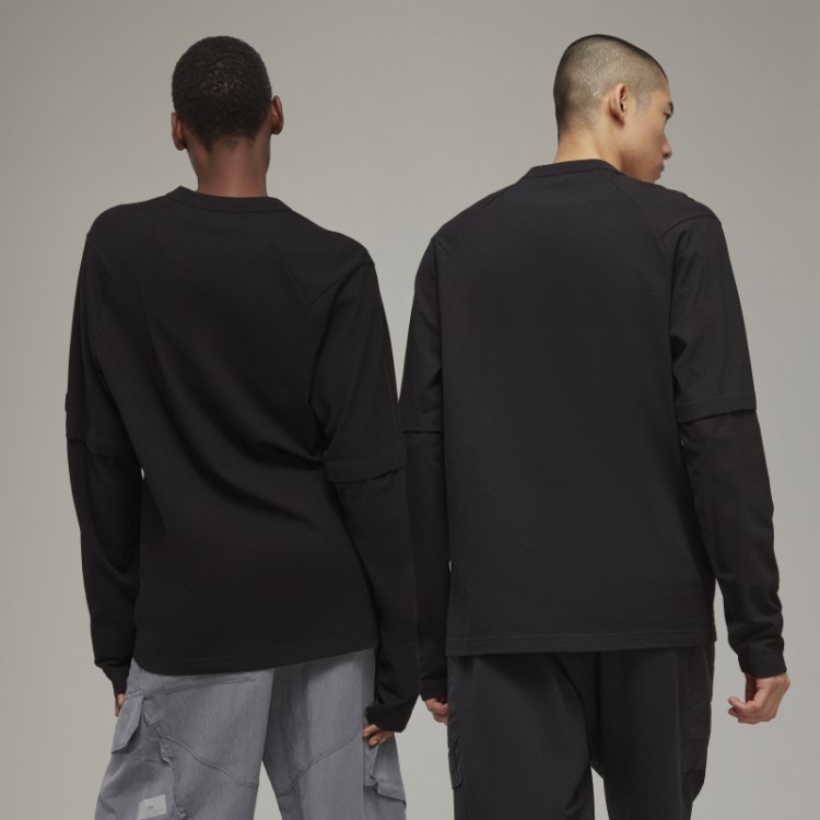 Adidas Y-3 Camiseta Crepe Manga Longa